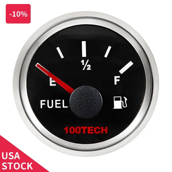 100Tech 73-10 ohms Fuel Gauge