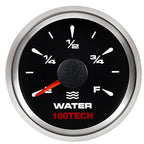 100TECH IP67 Rated Waterproof Water Gauge 2-1/16"5 Selectable Signals Water level gauge 12/24v for Boat Yacht RV Truck Camper